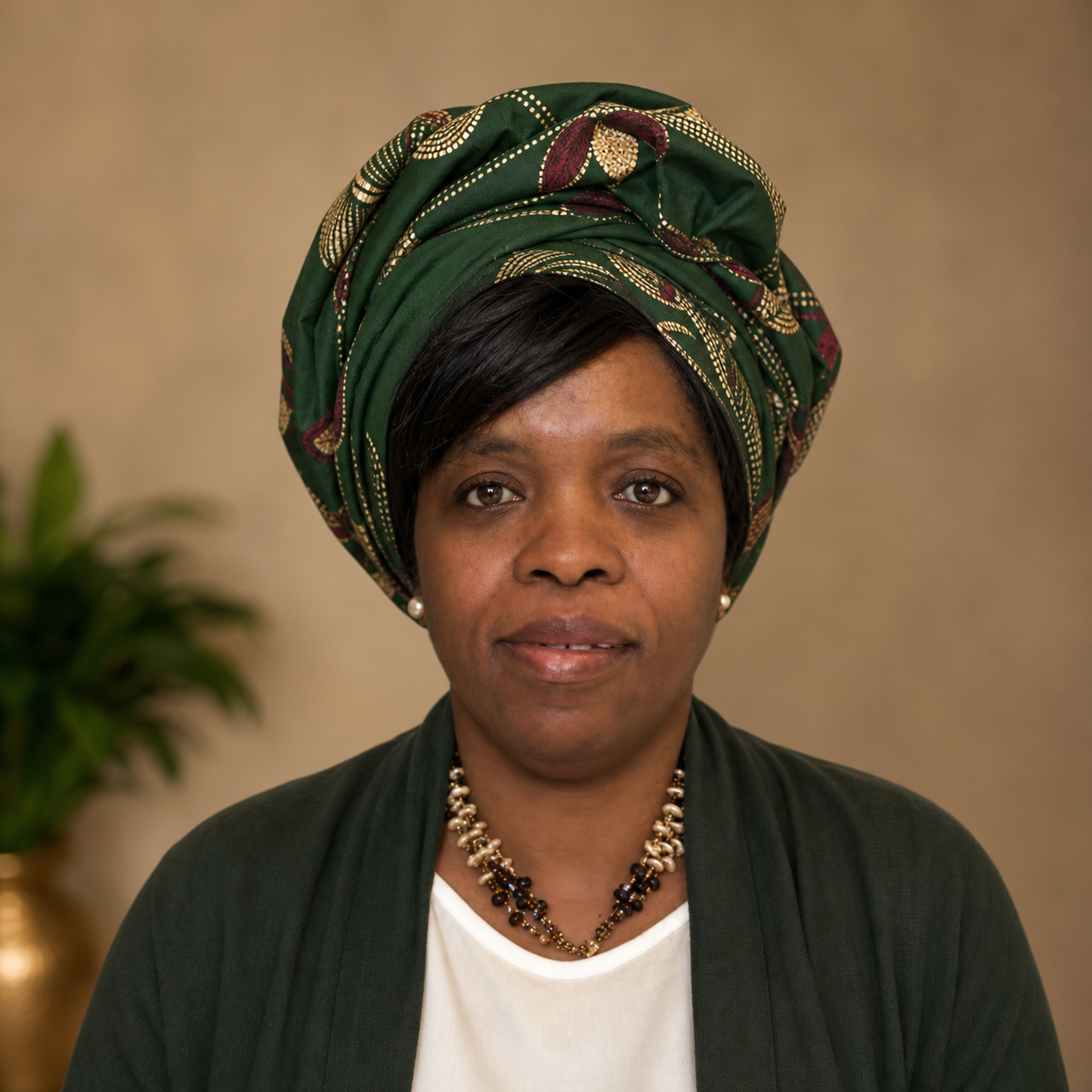 Portrait of Dr Agatha Benyera-Mararike.