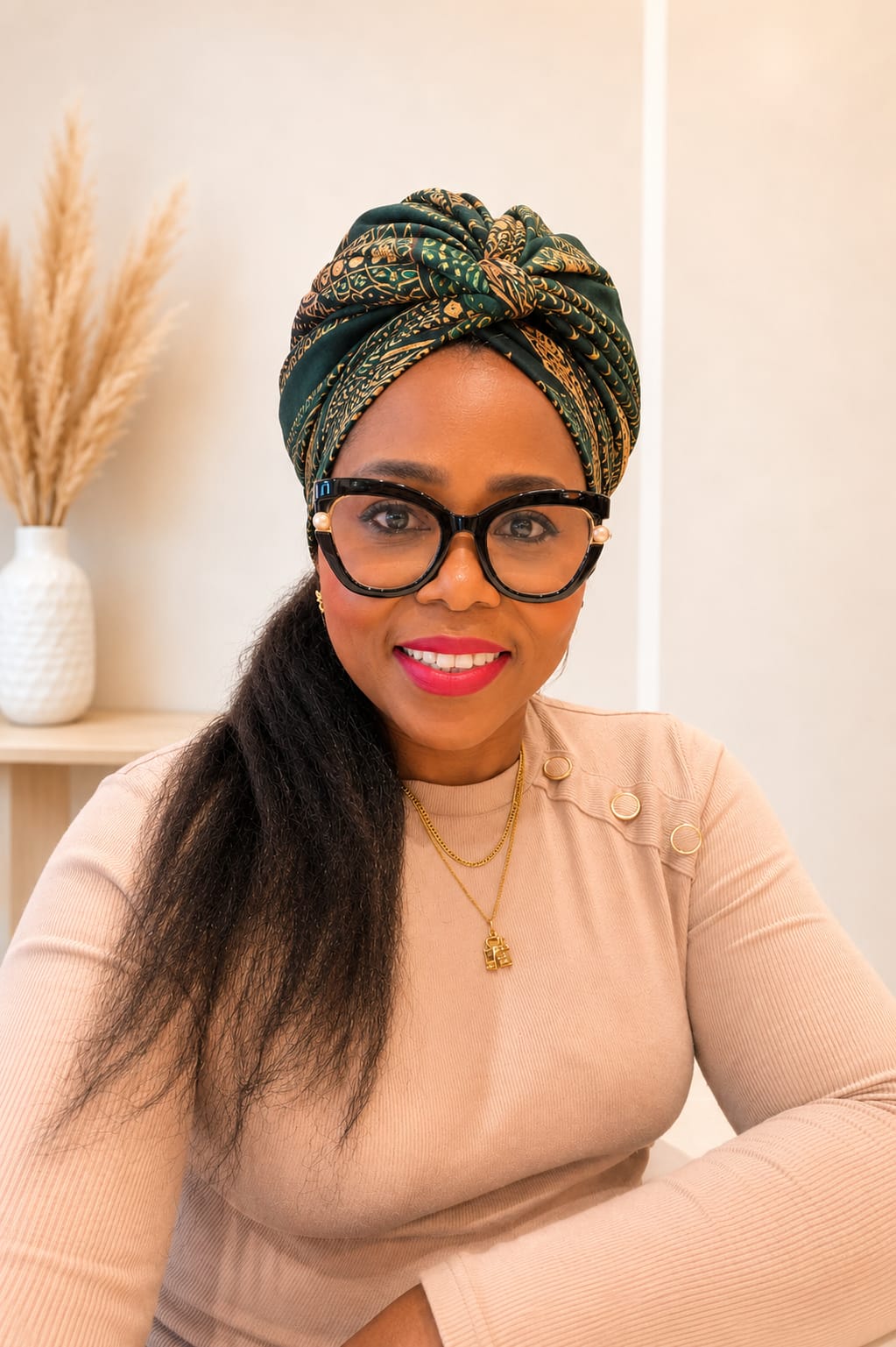 Portrait of Molly Lawrence-Adekola.